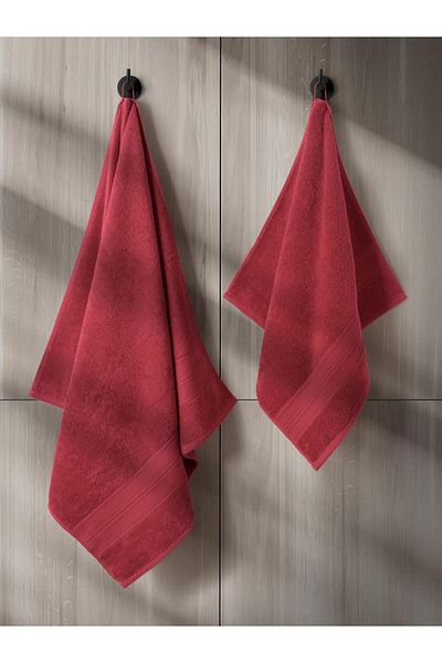 Karna Home Karna Solid Cotton Towel Set 70X140