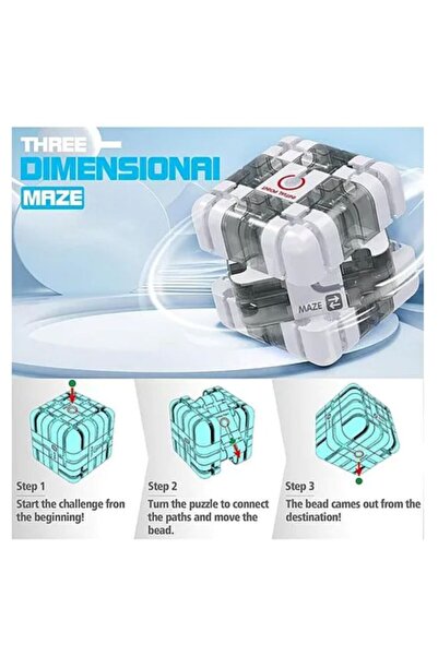 Dynamic Sports Products Dynamic Sports Rubik's Cube Ball Maze - White