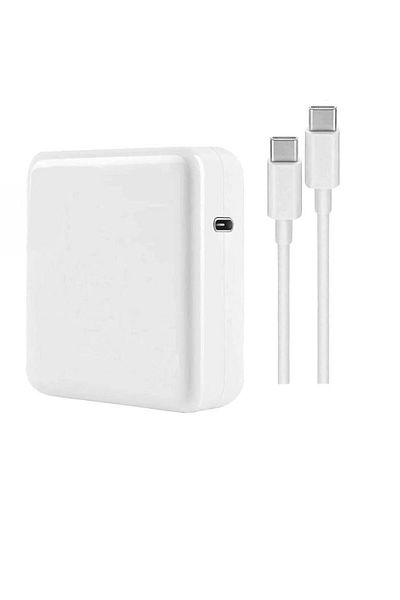 nelbo Laptop charger for Apple MacBook MNYL2B, 61W, with USB-C plug