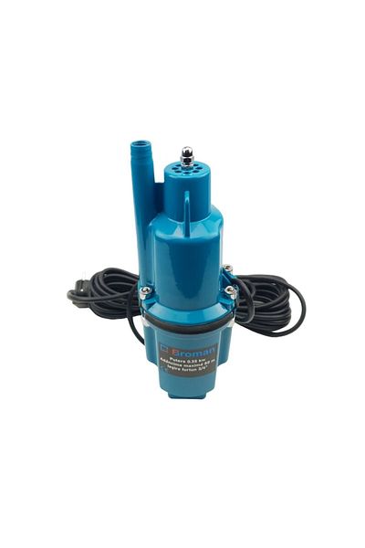 Zep Pompă vibratoare submersibilă Broman-ZEP, 350W, înălțime 80 m, 1,08 mc/h, 3/4"