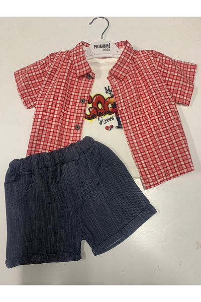 monami kids 3-Piece Baby Boy Set