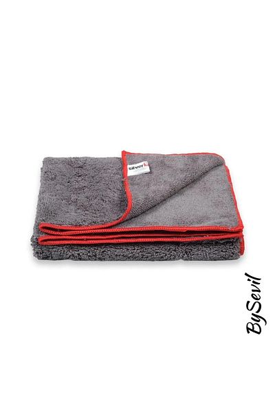 Silver Home Microfiber Car Drying Cloth 50X70 cm -Kitchen Towel Drying Cloth