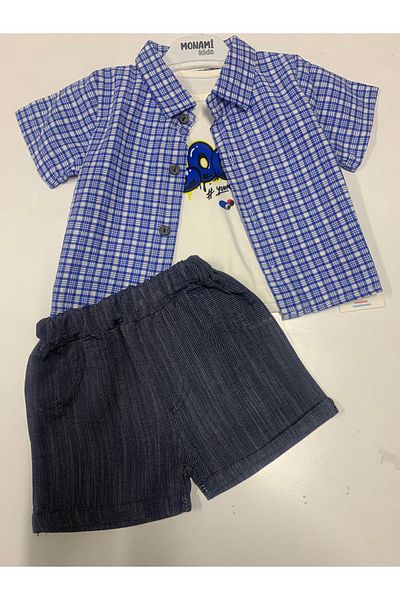 monami kids 3-Piece Baby Boy Set