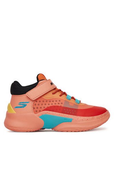 SKECHERS Pantofi de baschet portocalii pentru băieți SKECHERS-406068L ORMT