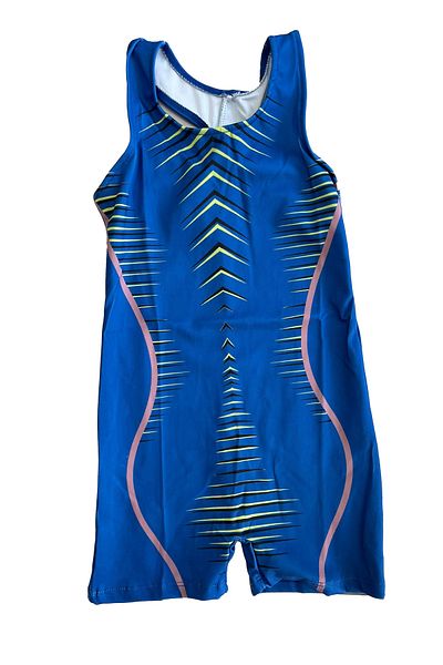 MODANINO Girl's Swim Shorts One Piece Jumpsuit Swimsuit Set 5-16 Years 12231