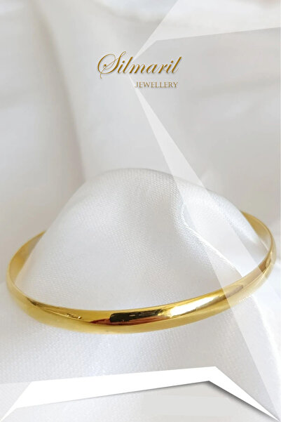 Silmaril Store Minimalist Şıklık: Altın Renk İnce Ajda Bilezik - İnce ve Zari...