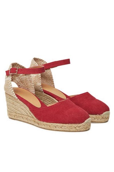 Castaner Women's Espadrilles red CASTANER-021655-604 CARMIN RED