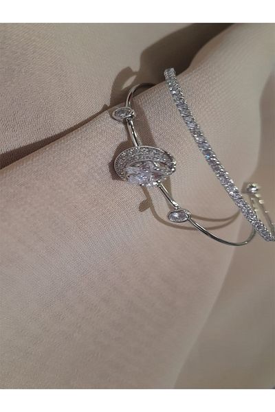 fiore fashion Elegant Luxury Gorgeous Fashion Wedding Women's Women's Bracelet Bracelet Is Suitable for Thin Hands
