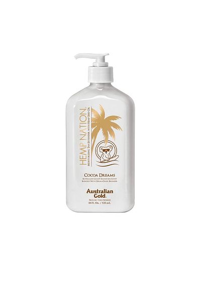 Australian Gold Crema de corp pentru prelungirea bronzului Australian Gold HEMP NATION COCOA 535 ml