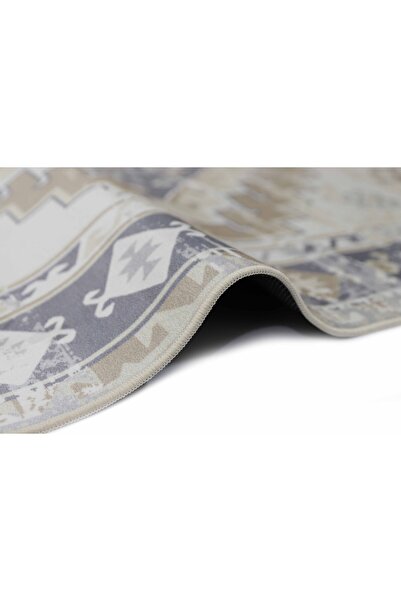 Al Kaffary Carpet Carpet Jehan, Traditional Style rug with Beautiful Calm designs, suitable for all spaces, Grey-Blue