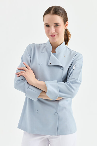 MyChef 2001 Çift Düğmeli Kadın Şef Kıyafeti