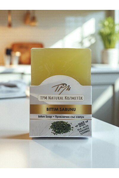 Tpm صابون بيتيم في علبة مصنوع يدويًا نباتي 150 جرام