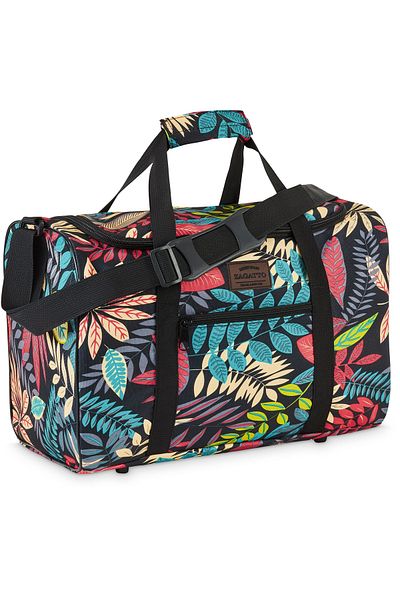 zagatto Geantă de călătorie multicoloră 20L, 40x20x25 cm, bagaj de mână pentru avion, compatibilă cu Wizz/Ryanair, ZG769