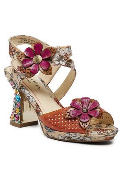 LAURA VITA Women's Sandals brown LAURA VITA-HICAO 23 CAMEL