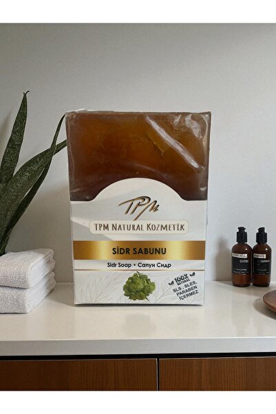Tpm KUTULU SİDR SABUNU EL YAPIMI VEGAN 150 GR