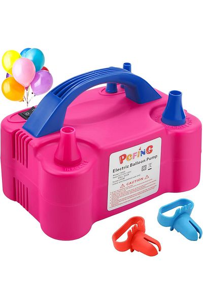 rexa Electric Balloon Pump – Portable Balloon Inflator Blower Machine for Parties & Events