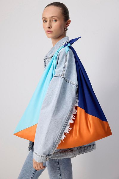 Touché Privé Multicolored Poplin Bag