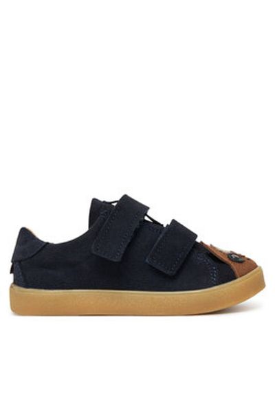 Mrugala Pantofi pentru băiat albastru MRUGAŁA-MAKI 3280/5-73 ALPACA BLU