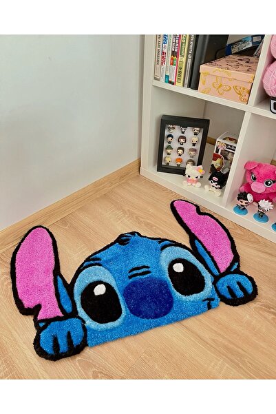 Afro Dekorasyon El Yapımı Stitch Tufting Halı – Renkli, Pofuduk & Dekoratif Halı Tasarımı
