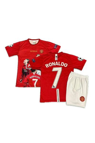 Lion Spor Tricou pentru copii cu design special tematic Manchester United Cristiano Ronaldo5523625690