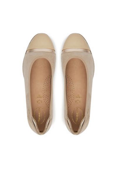 Tamaris Women's Ballerinas beige TAMARIS COMFORT-8-82200-44 400 BEIGE