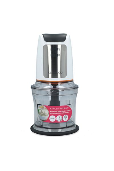 Kenwood 2-Speed Easy Chop Quad Blade Mini Chopper Multicolor