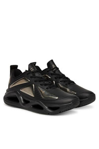 EA7 Emporio Armani Teniși bărbați negri EA7 EMPORIO ARMANI-X8X220 XK436 R313 TRIPLE BLACK+GUNMETA