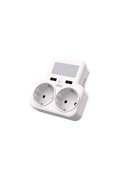 Genel Markalar Xo Simple Is Beauty Wl09 Çoklu Duvar Prizi, 2 Ac + 2 Usb Çıkış...