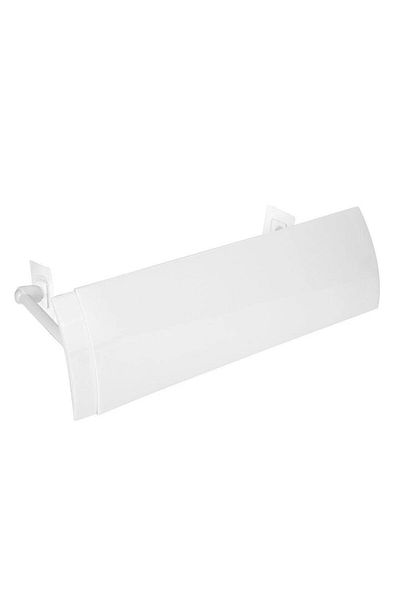 PROCART Deflector de aer conditionat, PROCART, reglabil 58-104 cm, accesorii montare, alb