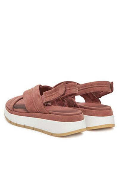 CLARKS Women's Sandals pink CLARKS-26181471 MAUVE SUEDE