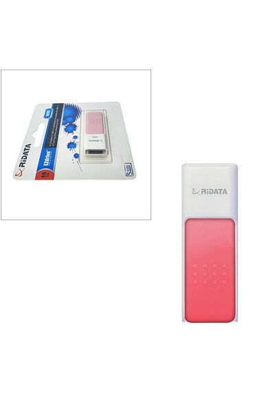 ridata USB 2.0 Flash Drive RiDATA 16GB, EZdrive ID50, retractable connector, pink
