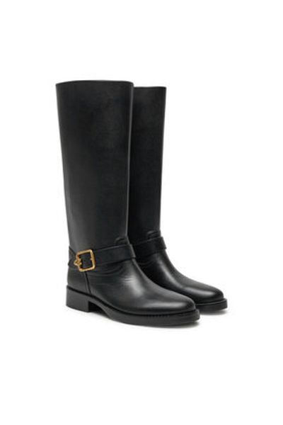 Coach Women's Boots black COACH-CW978 BLK BLACK