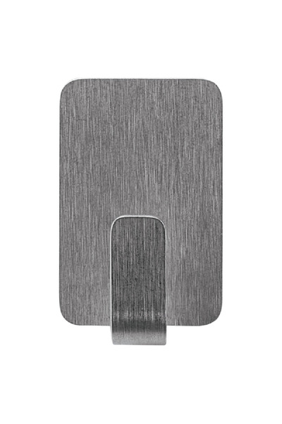 COMMAND 4-Piece Hook with Strip Silver Small