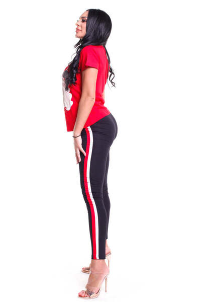 WildFashion Printed cotton T-shirt L556-3