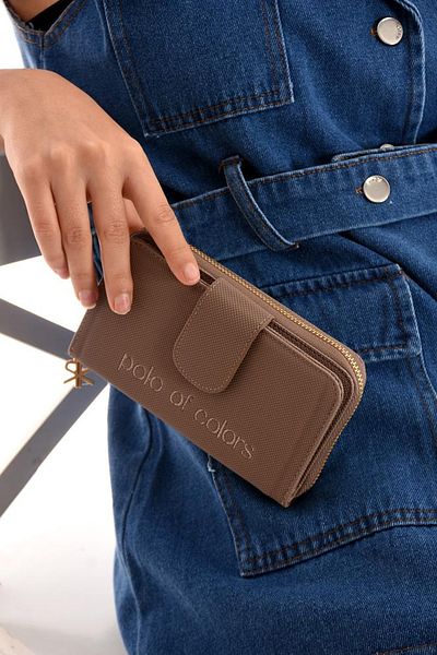 POLO CLUB Original Women's Card Holder Paper & Coin Compartment Model Stylish Card Holder Wallet