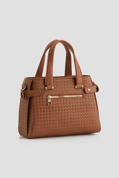 Armine Bag Knitted 25Yd7172 Tan