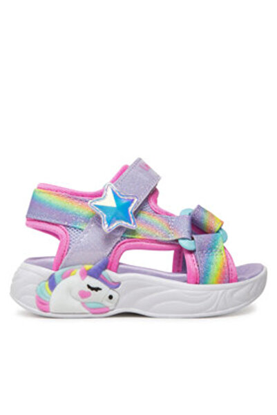 SKECHERS Sandale pentru fete mov SKECHERS-303107N LVMT