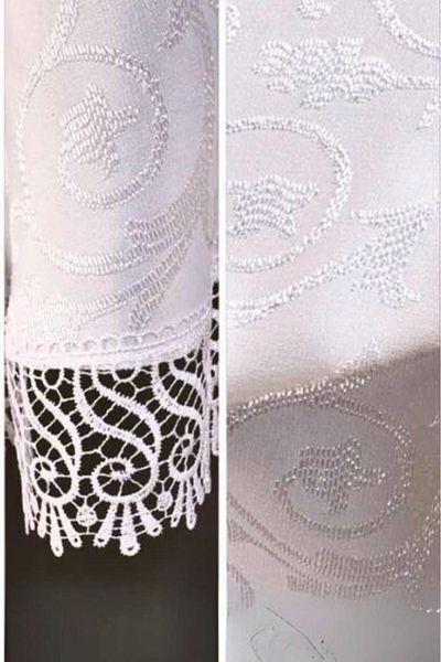 Karna Home Laced Kdk Round Tablecloth
