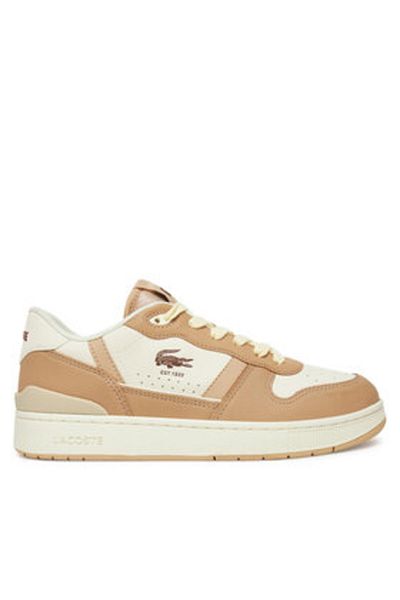 Lacoste Teniși bej pentru femei LACOSTE-749SFA0072 BW7 LT BRW/OFF WHT