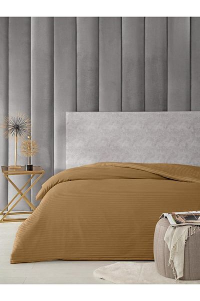 Karna Home Duvet Cover Single Cotton Satin Stripe 200X220