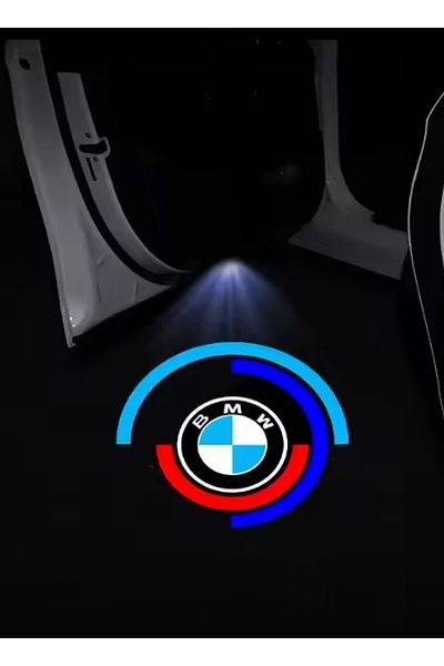 iq elektronik Bmw under Door Logo 3 Colors Original under Door Logo with Socket (Compatible with F,E,X Series)