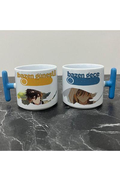 Define Moyas Genshin Impact Zhongli Mug Cup - Genshin Impact Sunny Night Series