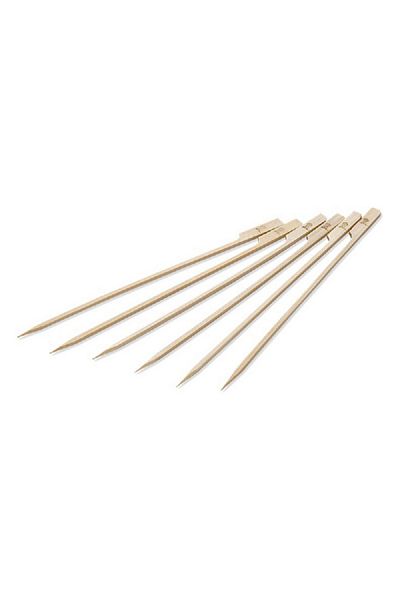 WEBER Original Eco-Friendly Disposable Bamboo Skewer Set for Barbecue Beige