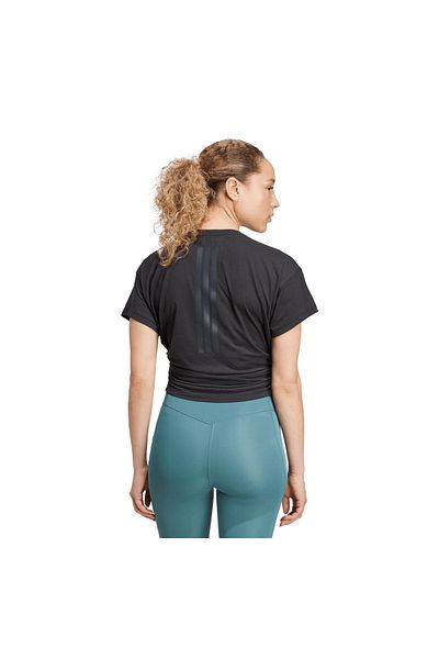 adidas JX1190-K Tricou adidas Power Tee pentru femei, negru