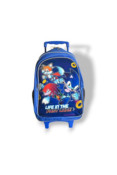 Sonic 18"TROLLEYBAG, LUNCH BAG, PENCILCASE, WATER BOTTLE, LUNCH BOX