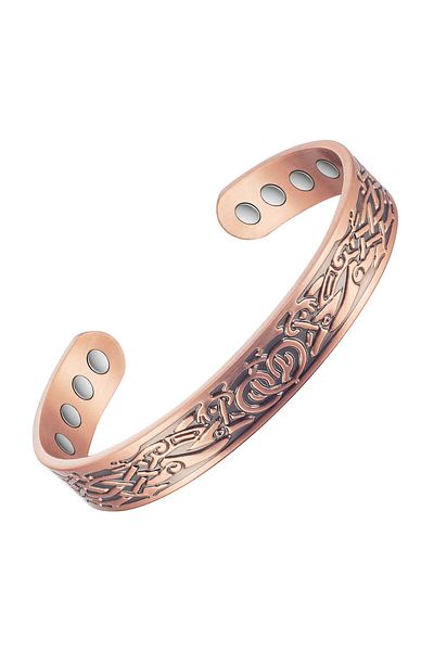 XTERRA 99.99% PURE COPPER THERAPEUTIC MAGNETIC BRACELET | Model VS4