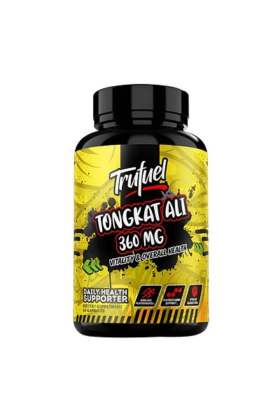 Trufuel Tongkat Ali 360mg, Vitality & Overall Health, 60 Caps, 60 Servings