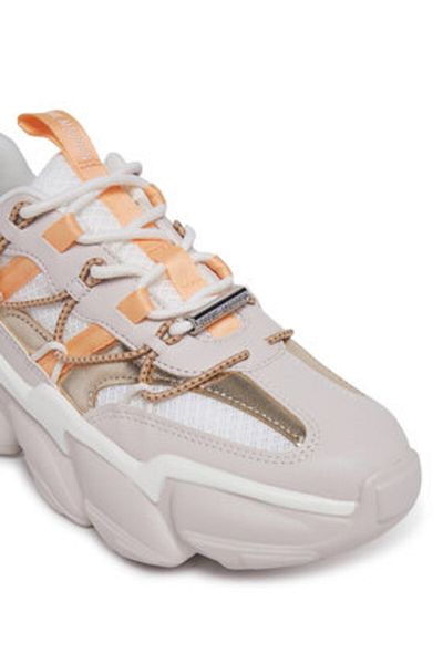 Steve Madden Women's Sneakers white STEVE MADDEN-SM11002961 922 GOLD / SILVER