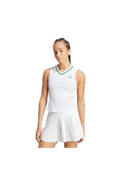 adidas JM4737-K adidas Wow Tank Pro γυναικείο μπλουζάκι λευκό
