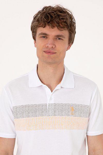 U.S. Polo Assn. Men's Regular Fit Khaki Polo Shirt 50306793-VR027